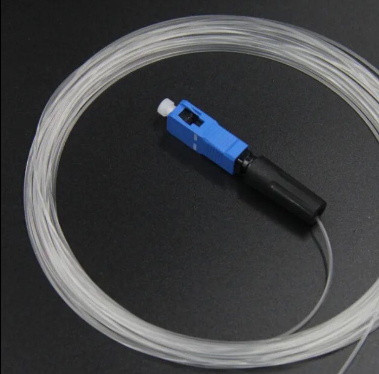 G657A2 Fiber Optic 0.4mm Communication Cable with Tight Buffered SM Single-mode Invisible Fiber 15KM