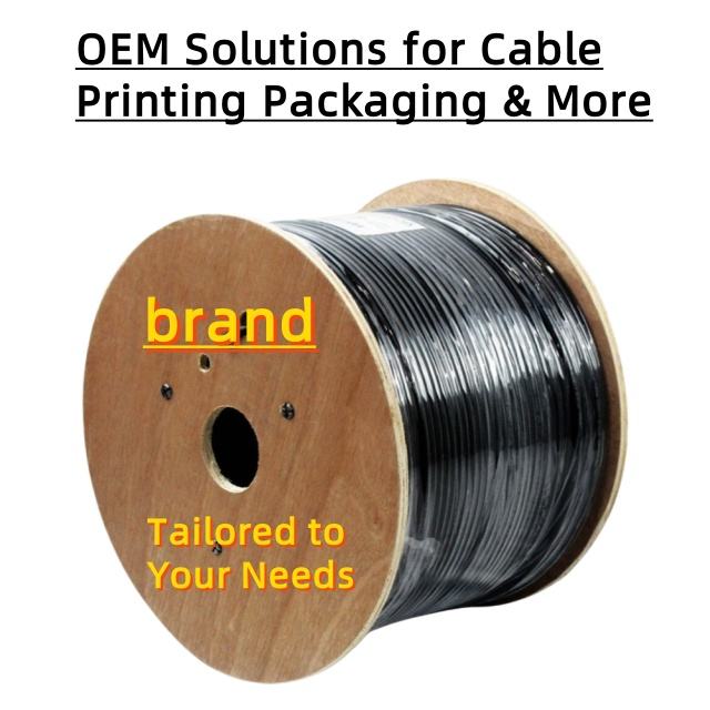 Manufacturer FTP CAT5E outdoor lan cable 1000ft cca bare Copper Full copper double jacket shield net