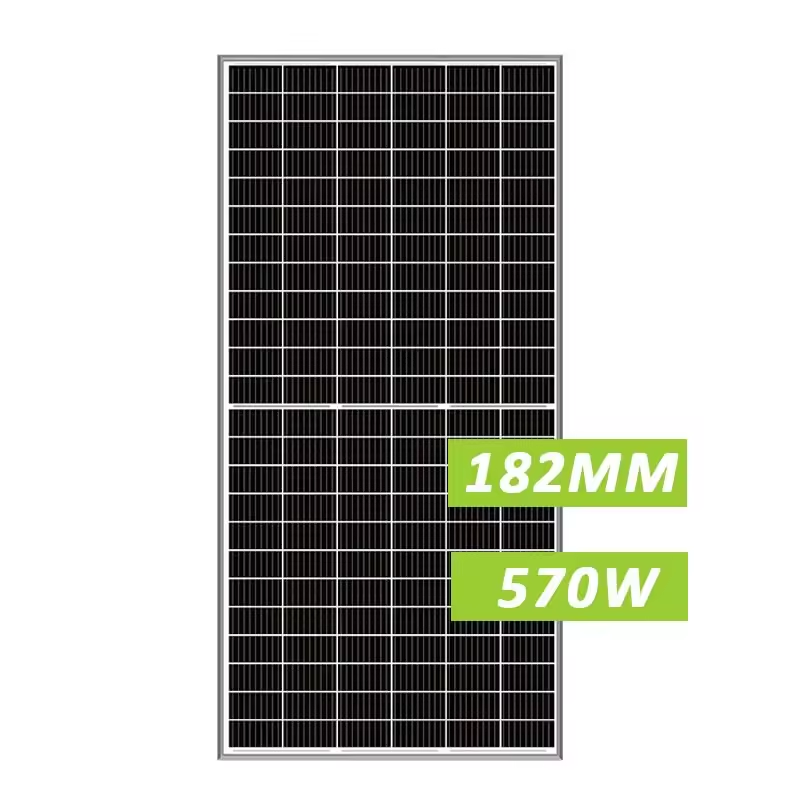 N-Type 18bb Bifacial Double Glass Half Cell MonocrystallineMono Solar Panels Solar Energy Sun Power 