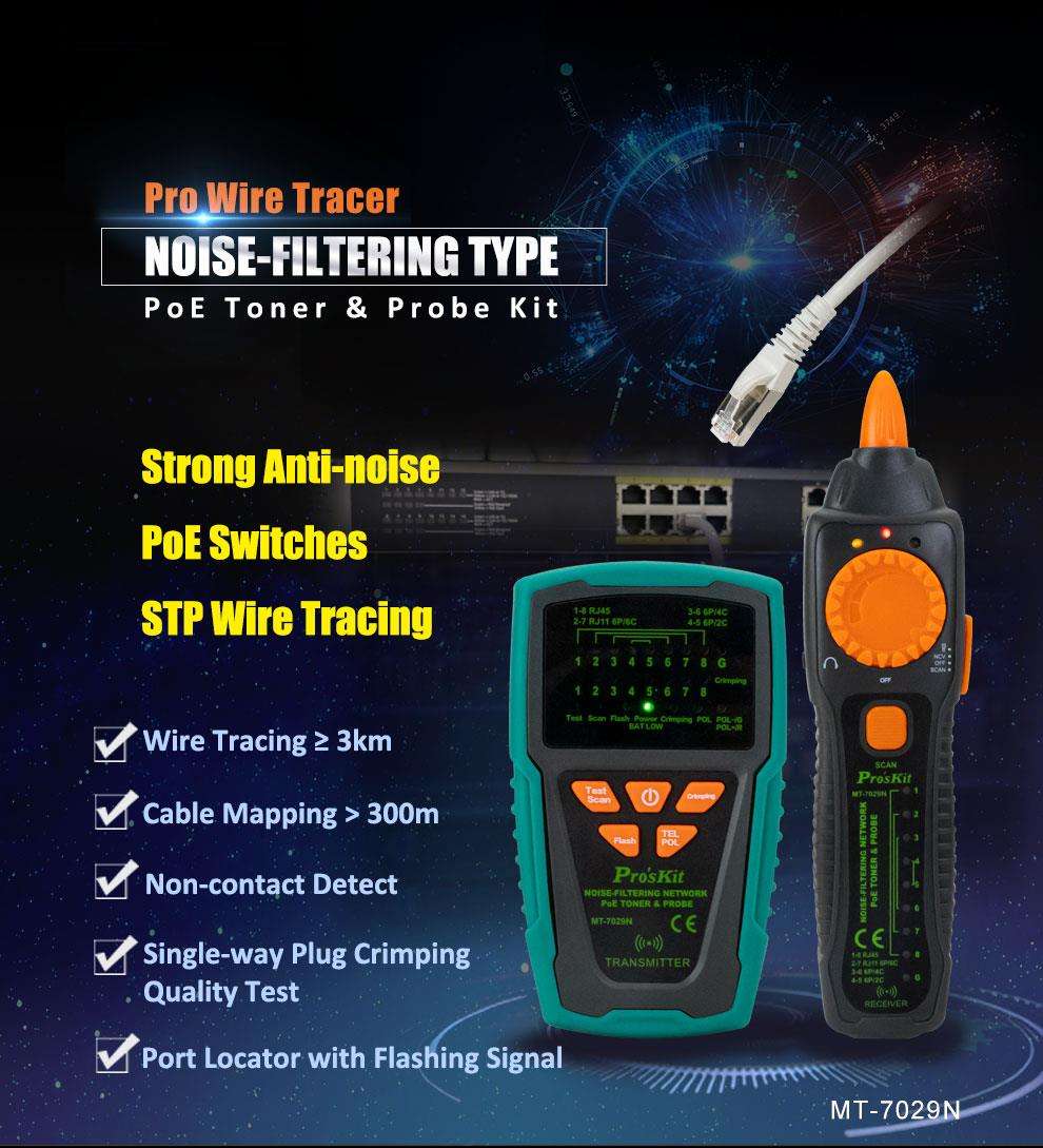 Proskit PK-2629 Network Repair Tool Set Combination of Essential Tools