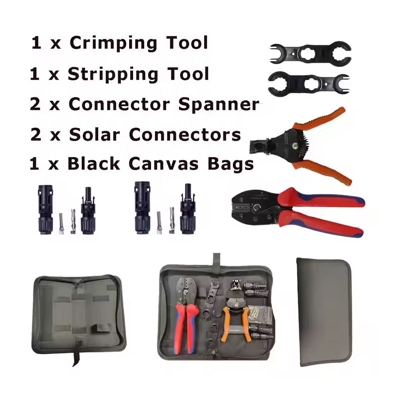 Solar PV Connector for Crimping Tool Kit